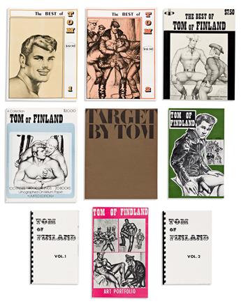 TOM OF FINLAND (1920-1991) Large group of pamphlets including Kake, Jack in the Jungle, and much more.